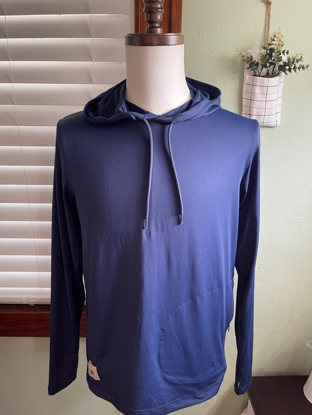 Pendleton Men's Navy Pullover Hooded Shirt